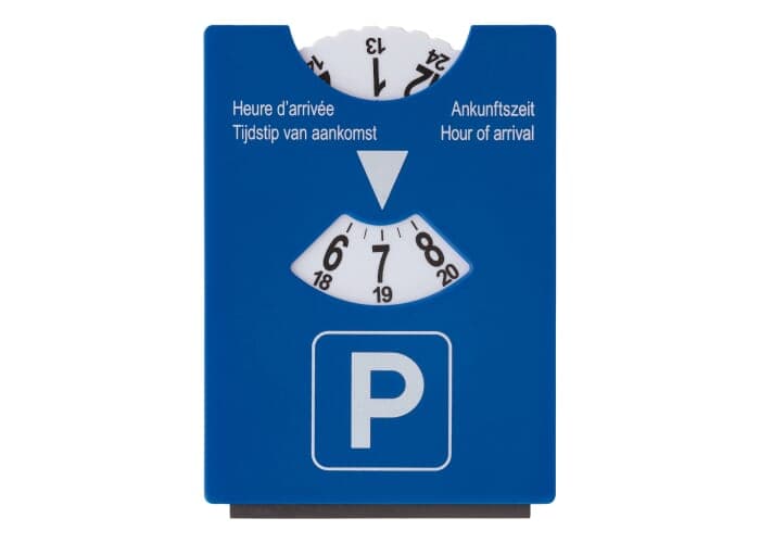 Parking disc / ice scraper Europe 2