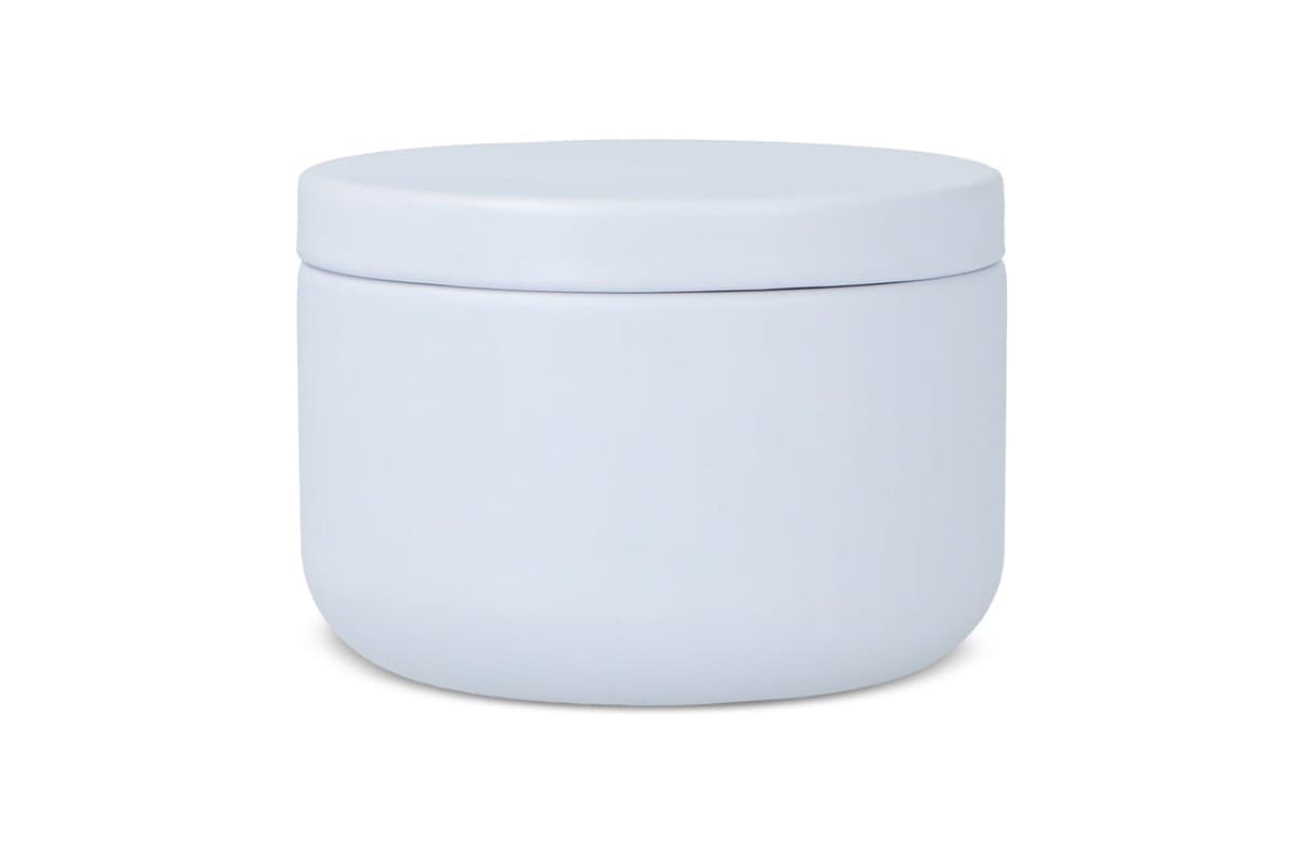 Asana unscented plant based candle in recycled tin 5