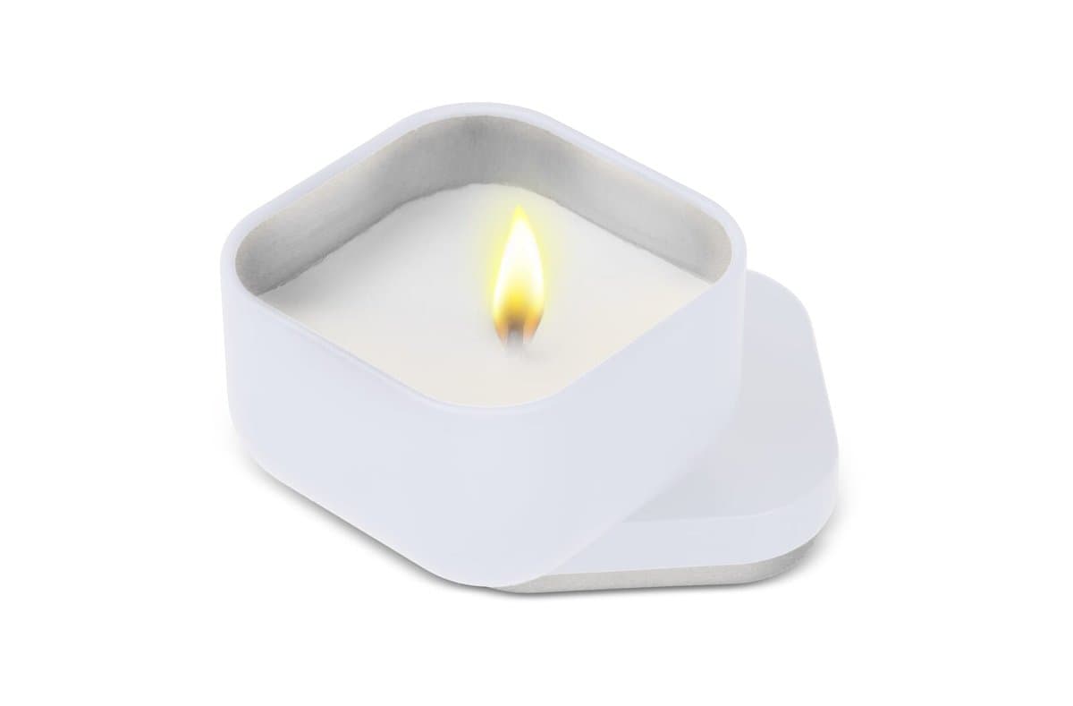 Ananda scented plant based candle in recycled tin 5