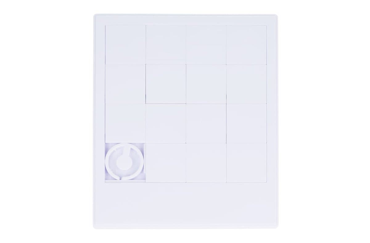 Large sliding puzzle of recycled ma 4