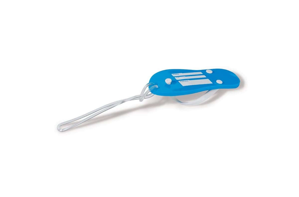 Luggage tag slipper 5