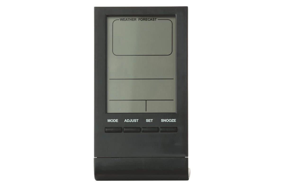 Weather station electronic black 4