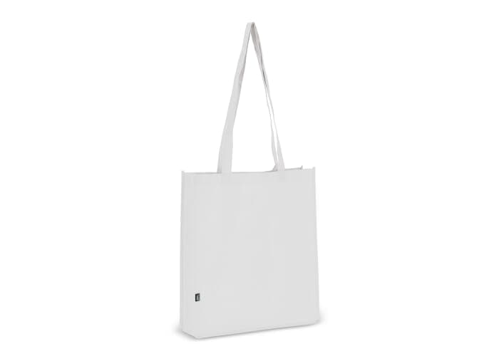 R-PET Carry bag non-woven 38 x 9 x 42cm 75g/m² 2