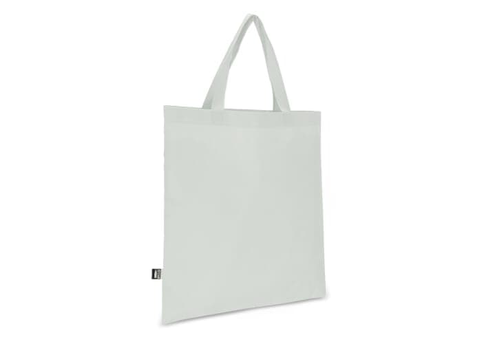 R-PET Carry bag non-woven short handles 38 x 42cm 75g/m² 2