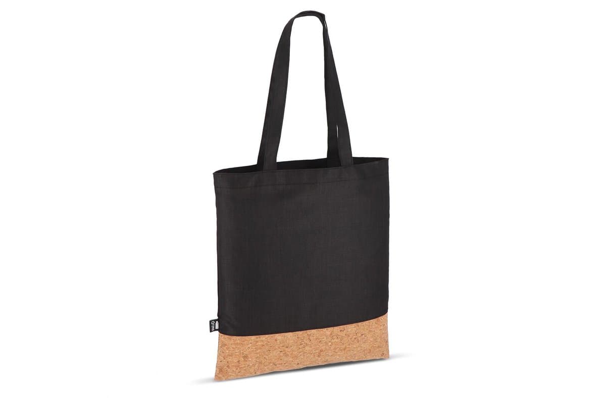 Carrier bag R-PET & cork 35 x 40cm 3