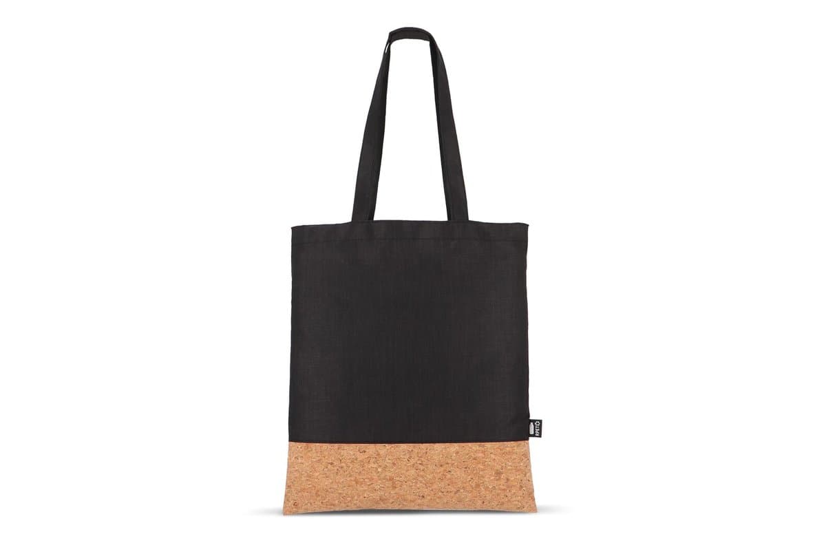 Carrier bag R-PET & cork 35 x 40cm 4