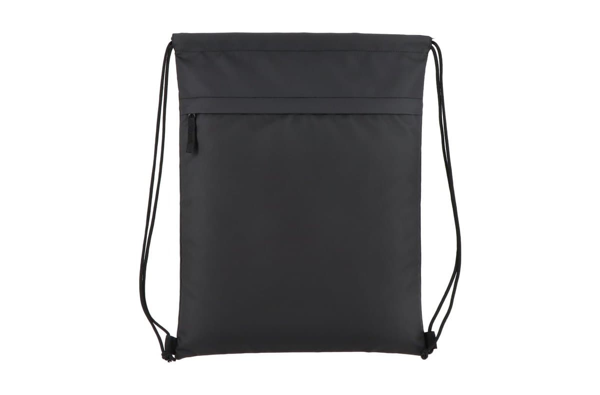 PU coated R-PET 600D Drawstring bag 33 x 42 cm 4