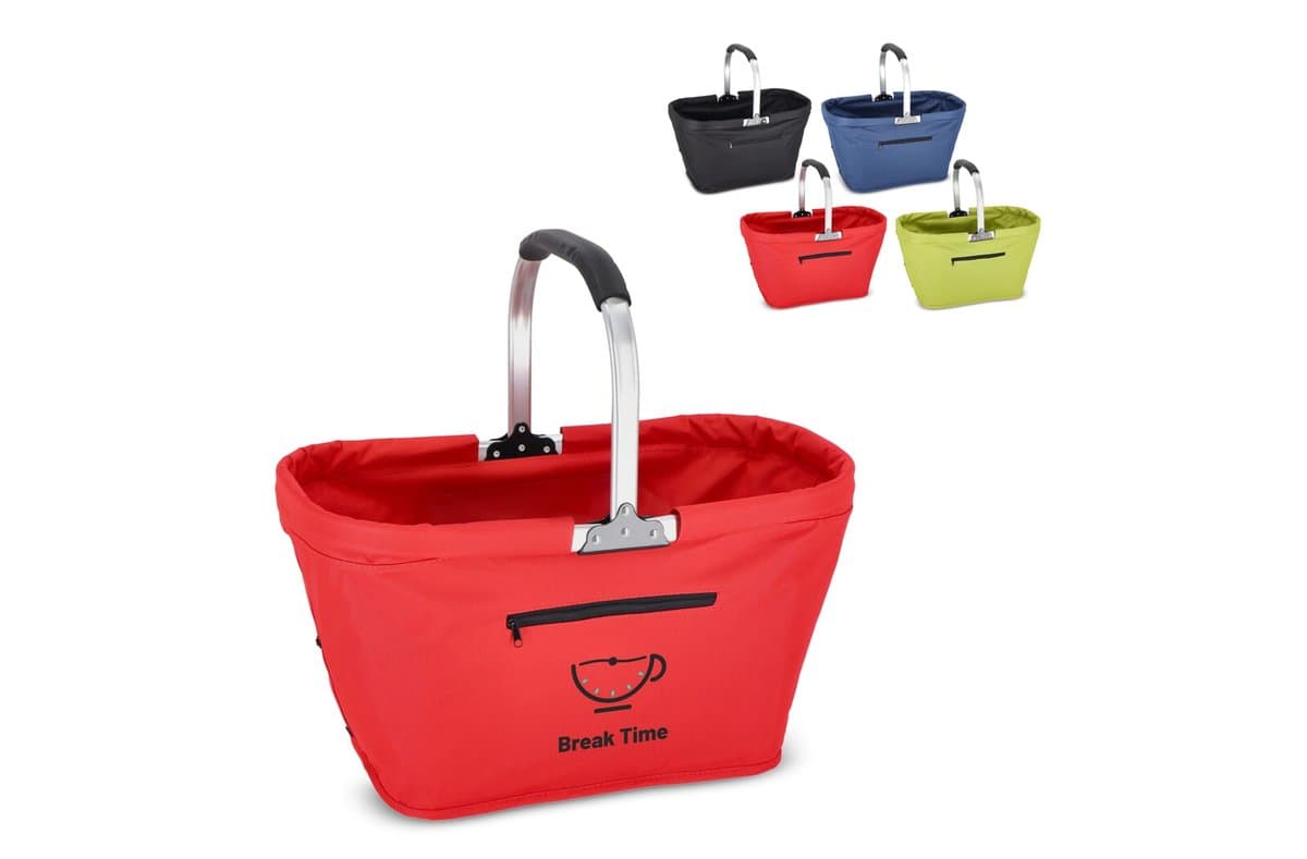 Foldable picnic basket
