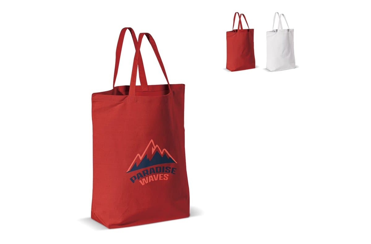 Carrier bag canvas 250g/m² 41x12x43cm