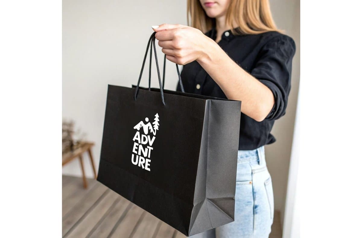 Paper gift bag 40x12x30cm 200g/m² 5