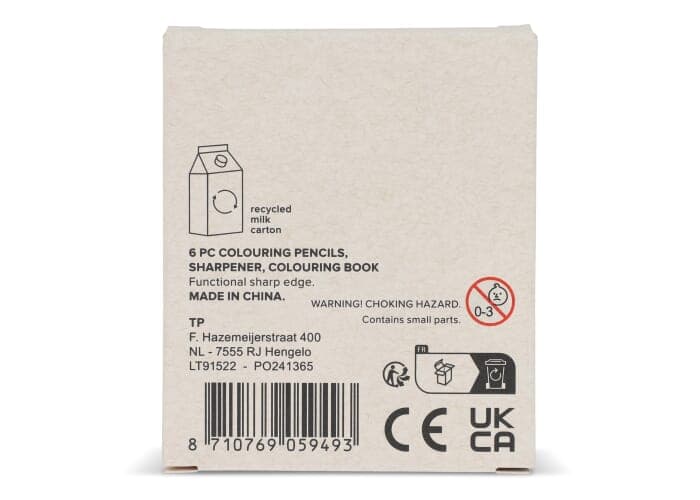 8 piece colouring set in recycled milkcarton box 2