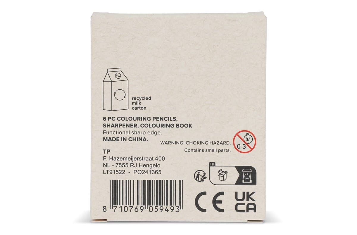 8 piece colouring set in recycled milkcarton box 3
