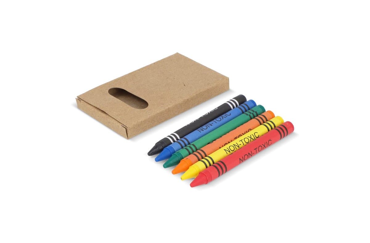 6pc crayons in craft box 5