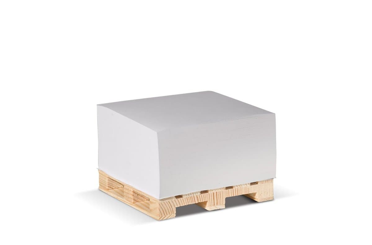 Cube pad 10x10x5cm on wooden pallet 3