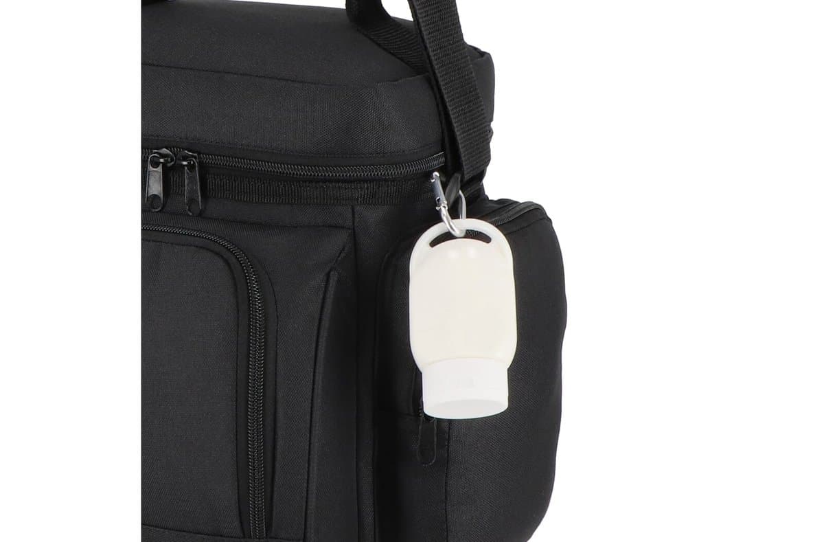Sunscreen Lotion with carabiner SPF30 recycled material 5