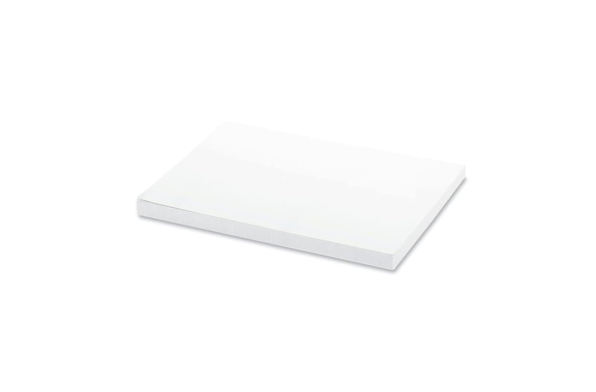 50 adhesive notes, 100x72mm, full-colour 3