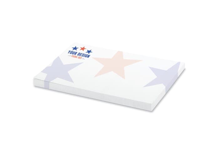 100 adhesive notes, 100x72mm, full-colour 2
