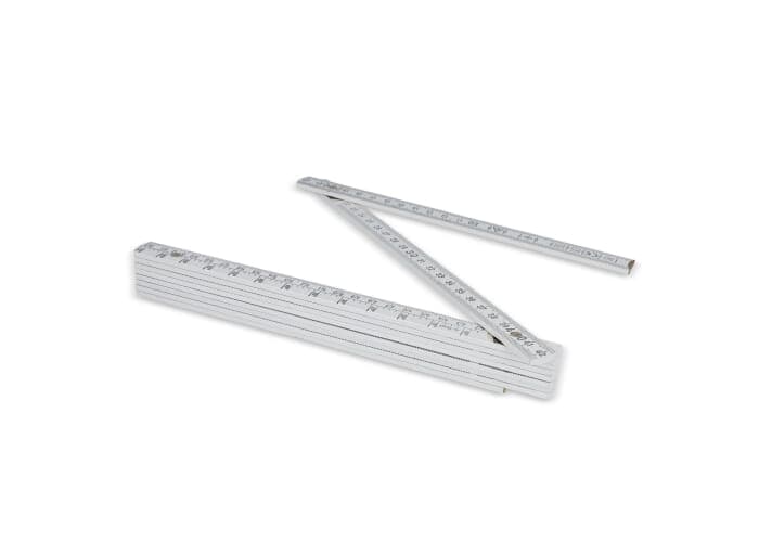 Folding ruler wood 2m Made in EU 2
