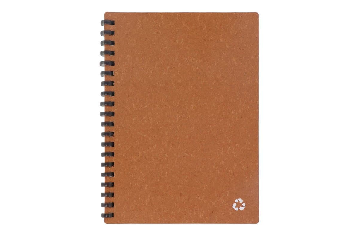 Notebook recycled leather Midi 3
