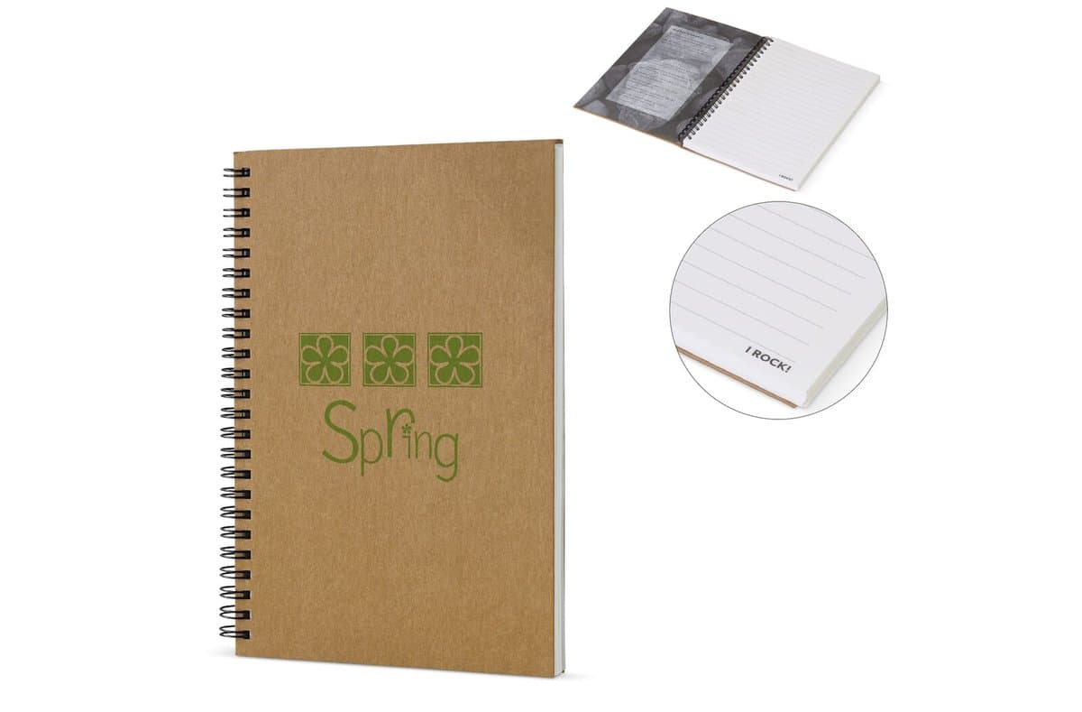 Rock paper notebook A5 1