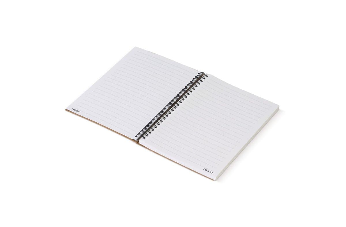 Rock paper notebook A5 4