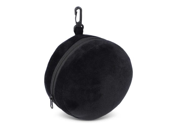 Travel eyemask pillow with zippered case 2