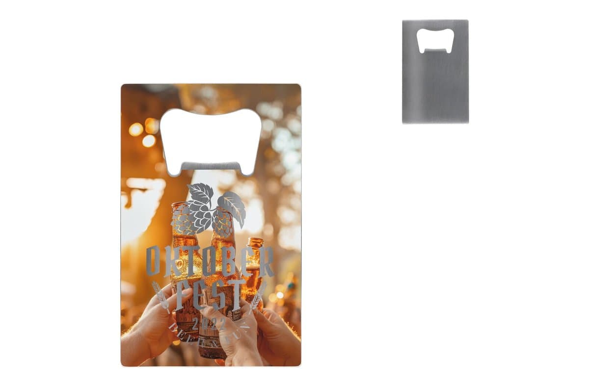 Stainless Steel Credit card bottle opener