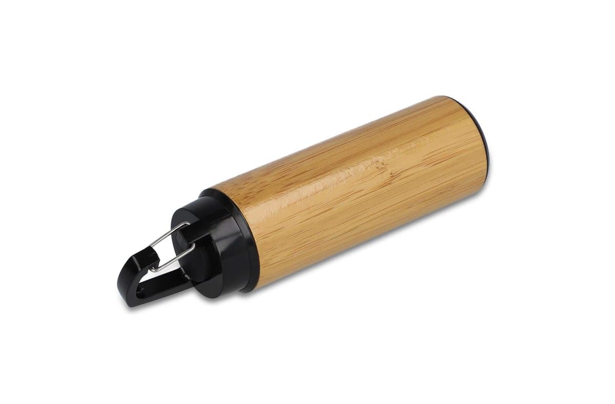 Bamboo Flashlight with clip 4