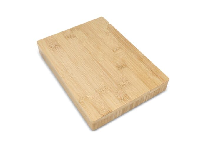 4pc Bamboo cheese & wine serving set 2