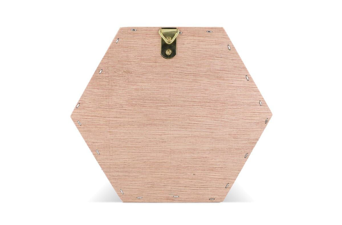 Bee House made of FSC Wood Hexagonal 5