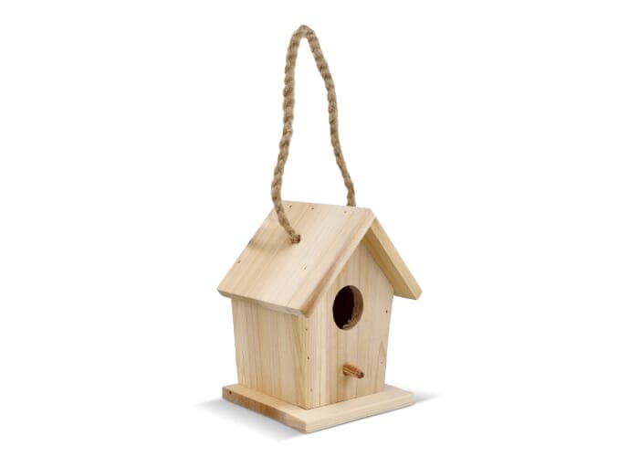 Small birdhouse made of FSC wood 2