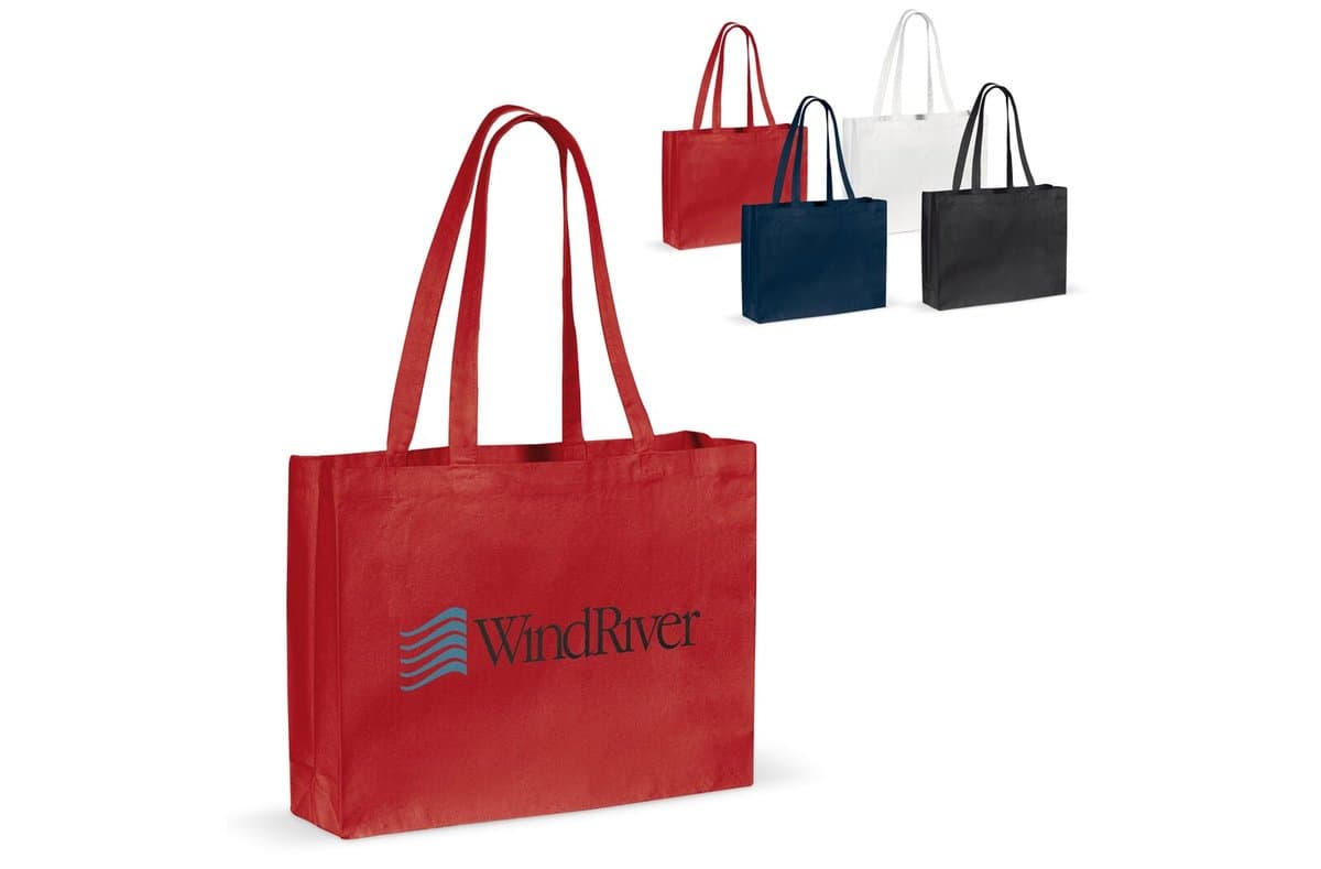 Shoulder bag canvas OEKO-TEX® 270g/m² 45x10x33cm 1
