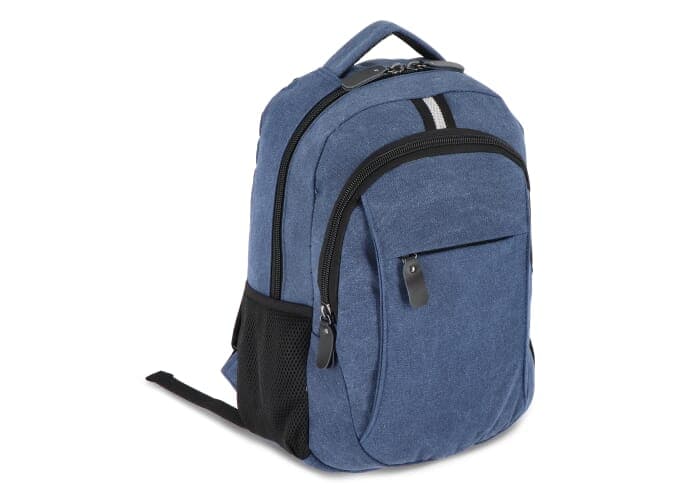 Recycled cotton canvas backpack Harper 2