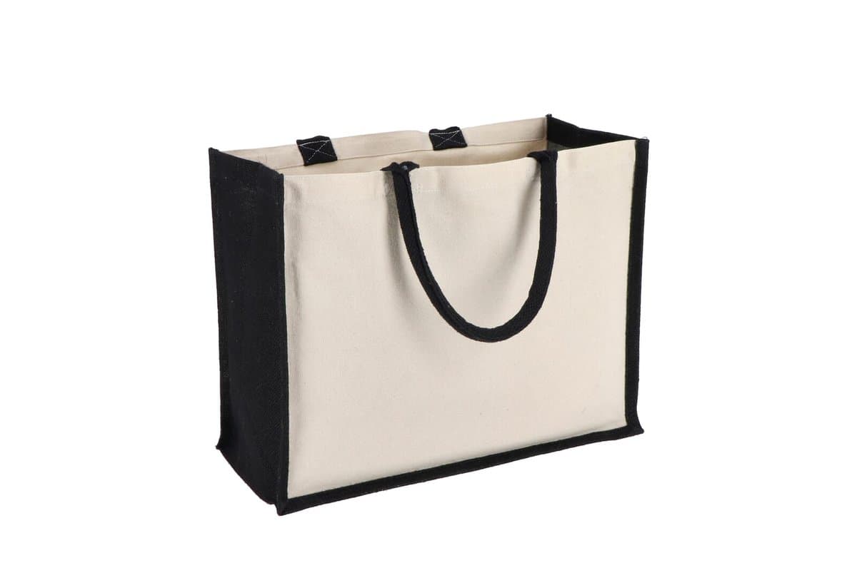 Jute/Cot bag OekoTex 42x19x32 320g 4