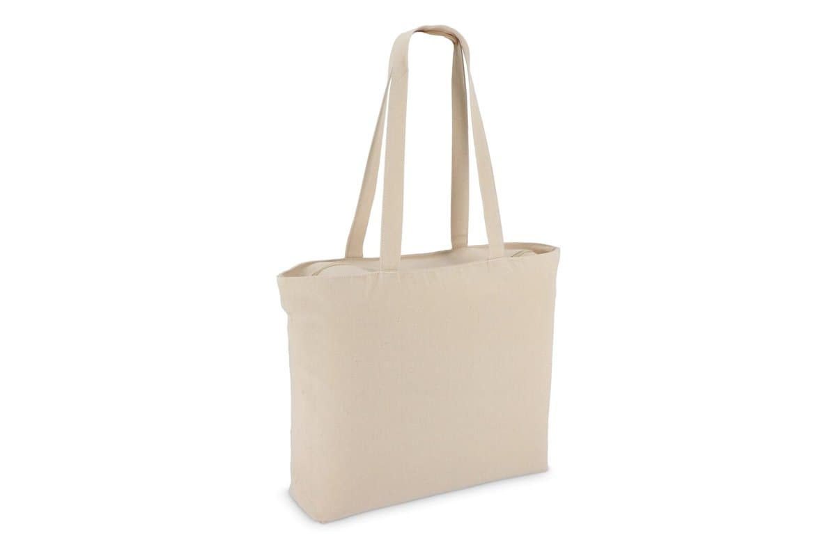 Cotton Tote bag with zip OEKO-TEX® 47 x 11 x 35cm 320g/m² 3