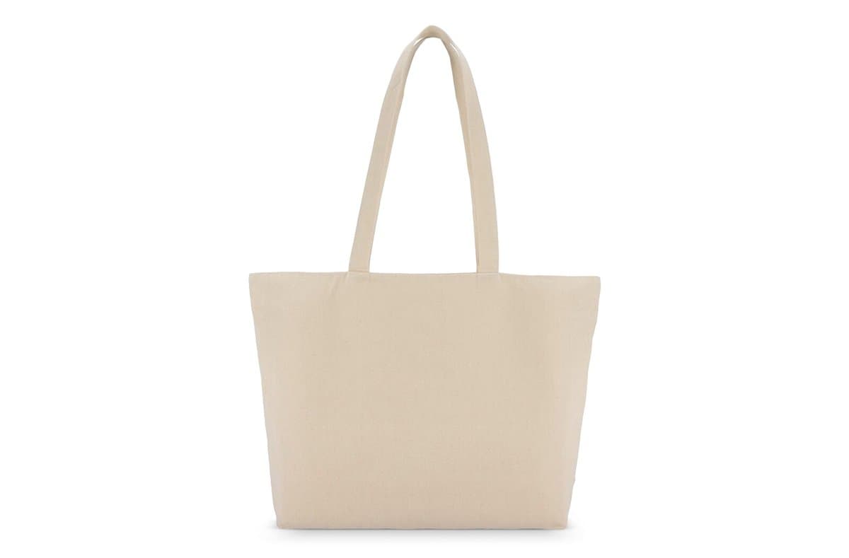 Cotton Tote bag with zip OEKO-TEX® 47 x 11 x 35cm 320g/m² 4
