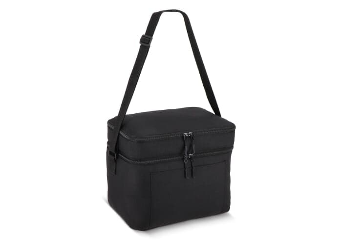 R-PET 600D Dual compartment cooler bag 30 x 20 x 24 cm 12 L 2