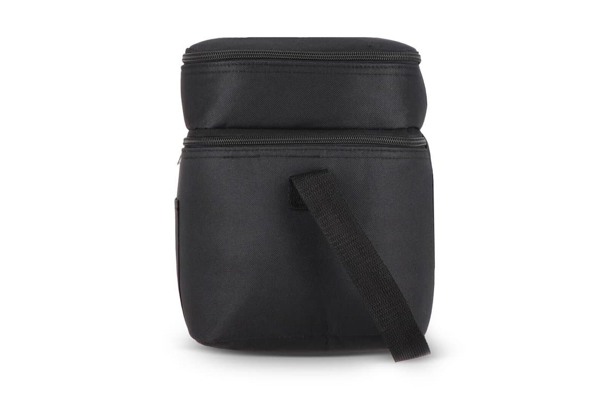 R-PET 600D Dual compartment cooler bag 30 x 20 x 24cm 12L 4