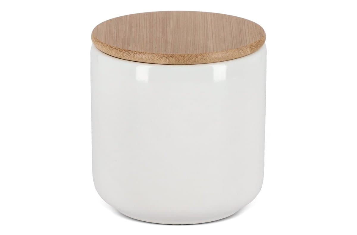 Canister Ceramic & Bamboo 500 ml 3