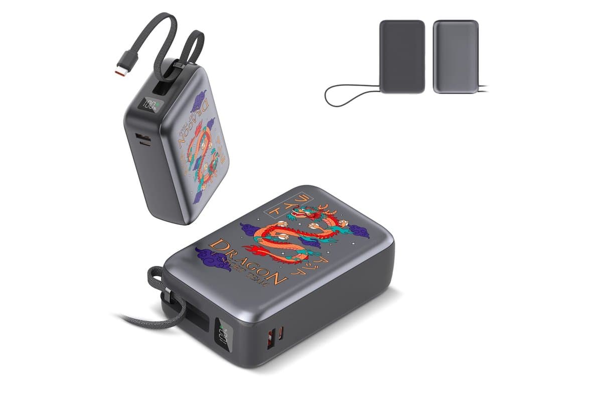 Nova Laptop 65W Powerbank with built in USB-C cable 30000 mAh