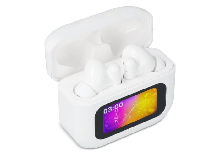 Wireless ANC Earbuds with LCD Touchscreen Control 2