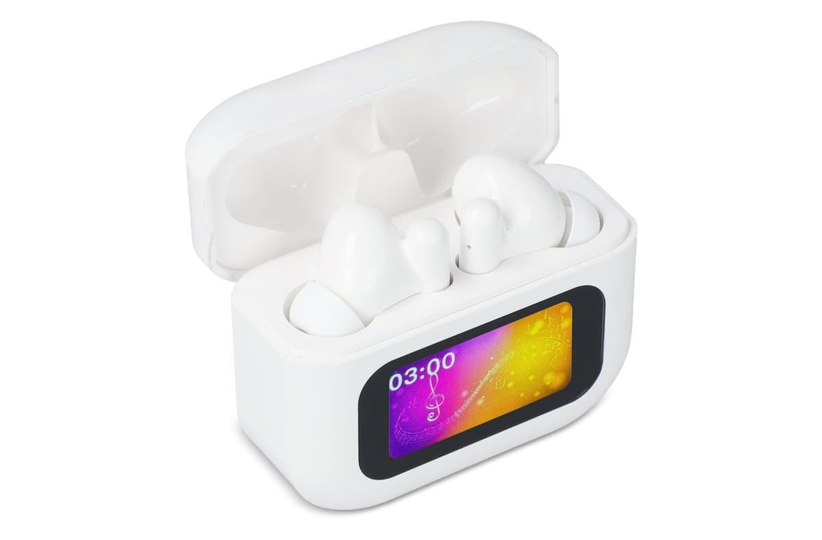 Wireless ANC Earbuds with LCD Touchscreen Control 3