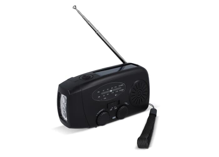 SafeSound Emergency Radio with Solar and Manual Winding 2