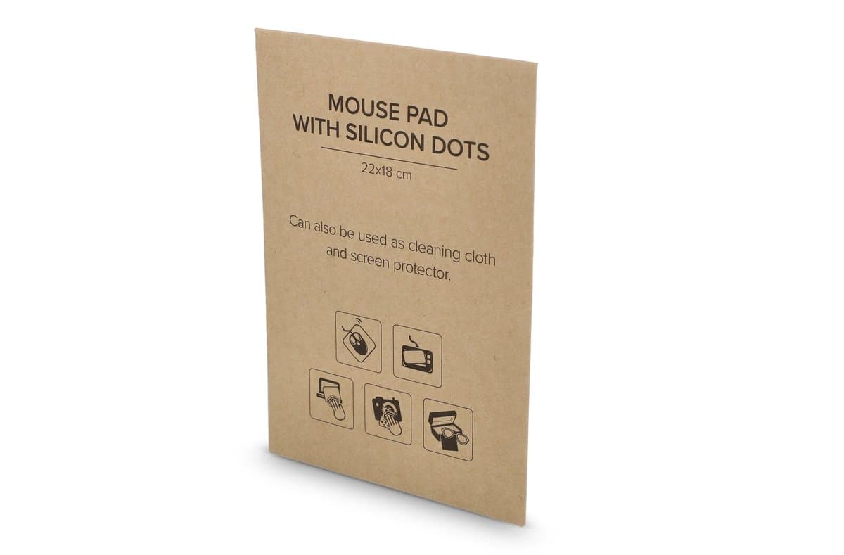 Microfiber mouspad with silicon dots 18x22cm (325g/m²) sublimation 5
