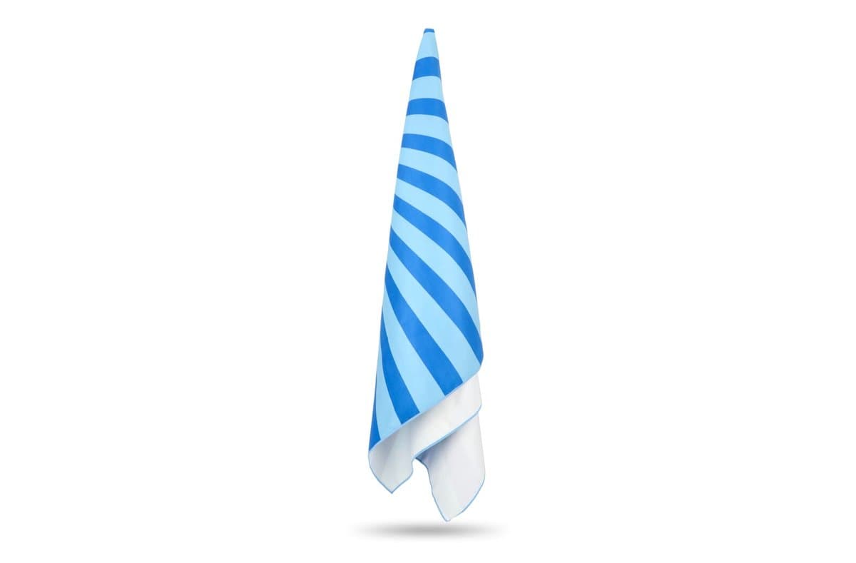 R-PET quick dry beach towel 100x180cm with pouch (200g/m²) sublimation 4