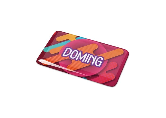 Doming Rectangle 50x20 mm 2