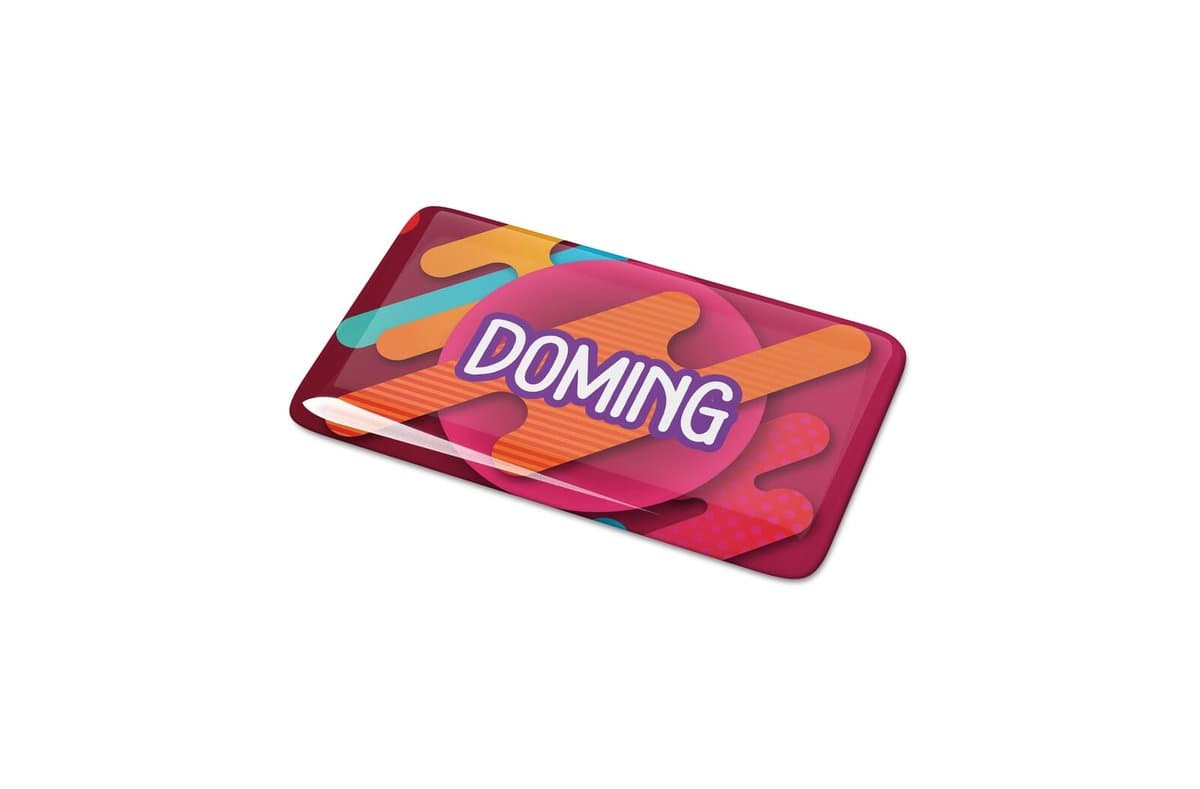 Doming Rectangle 50x20 mm 3
