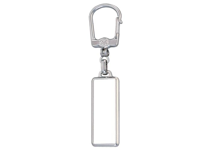 Keyring metal, rectangle 2