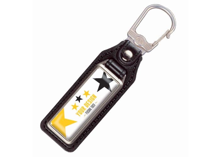 Keyring metal with Doming 2