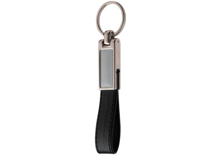 Keyring/strap Doming rectangle 2
